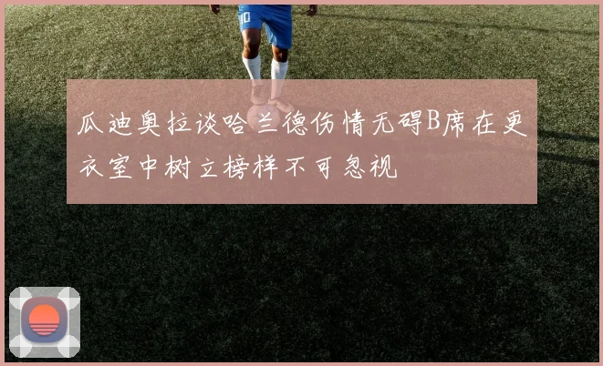 瓜迪奥拉谈哈兰德伤情无碍B席在更衣室中树立榜样不可忽视